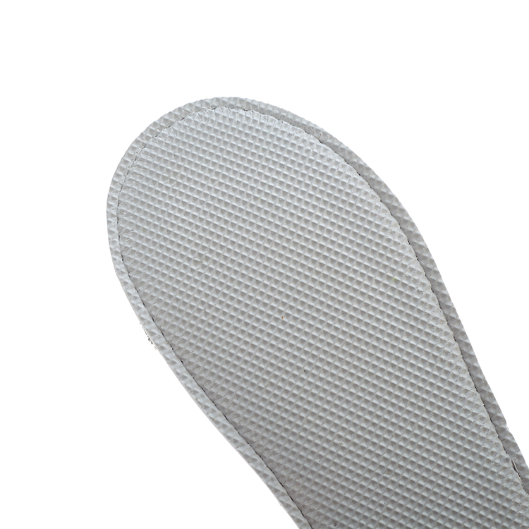 Personalized Custom Premium Coral Fleece Plain 5 Star Hotel Room SPA Travel Disposable Guest Slippers with Logo