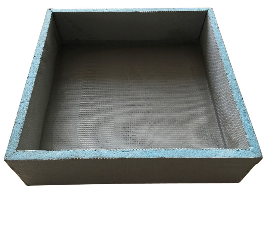 Customizable Foam Board for Rigid Insulation Shower Niche Installation