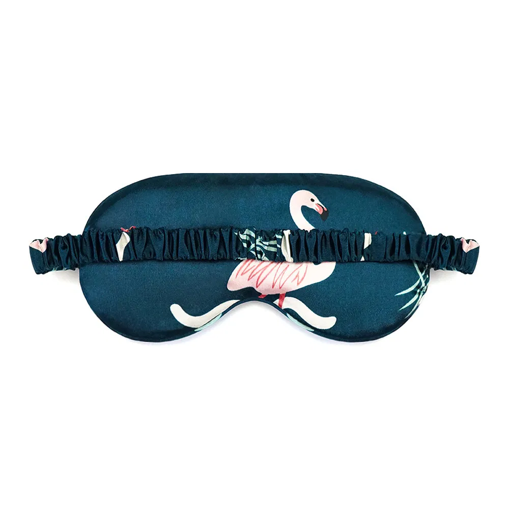 Silk Eye Mask Satin Luxury Customized Soft Travel Elastic Strap Eye Sleeping Mask