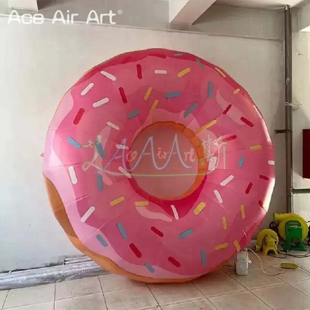 Inflatable Donuts Inflatable Doughnut for Advertising Dessert Shop Promotion Event Decoration