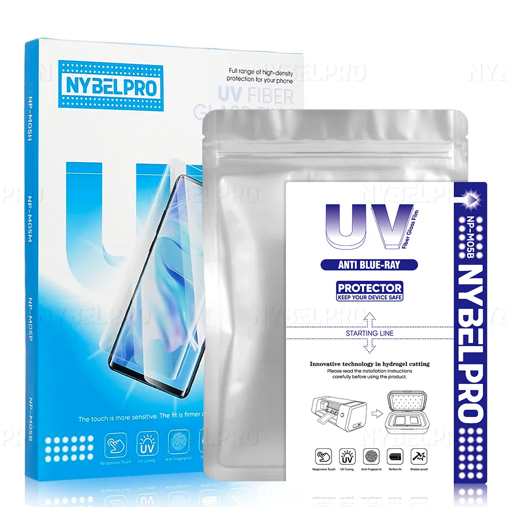 UV Гидрогелевая плёнка для экрана смартфона, 50 шт.