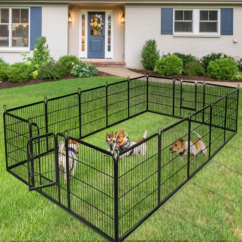 PVC Coated Hot Dipped Industry Galvanized Chain Link Fence for Sale Used Chain Link Fence Gates Dog Kennels Product