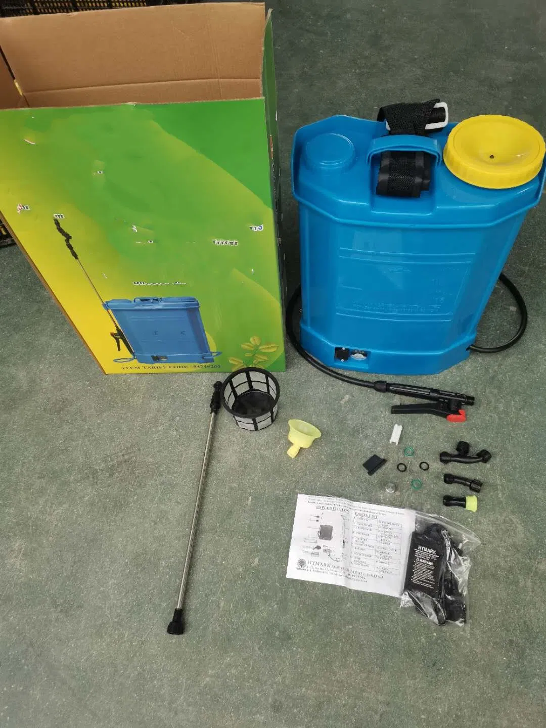 Hand Operated Machine Atomizer 16L Backpacks Sprayers Mist Duster for Farming