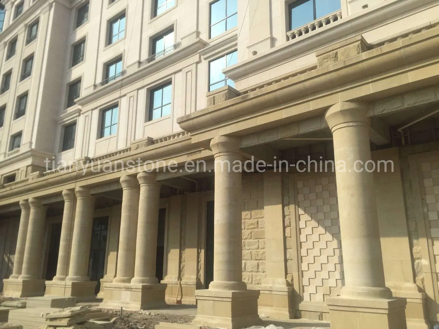Garden Sandstone Pillar, Sandstone Carving Pillar, Sandstone Pillar