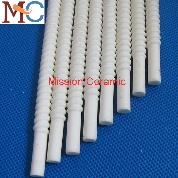 Керамическая труба-треугольник из оксида алюминия 99% Al2O3