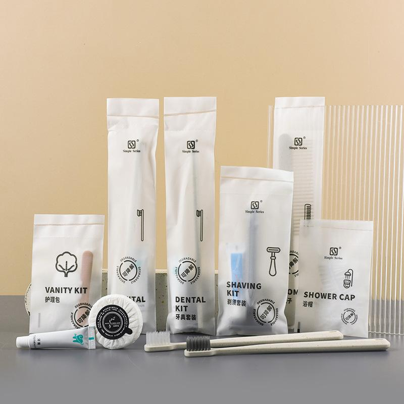 Eco Friendly Bamboo Amenities Luxury Hotel Supplies Amenity Kit Homestay Amenities Set with Bamboo Products