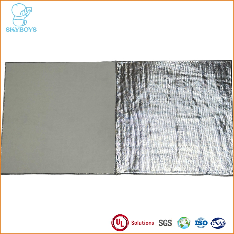 Factory Direct Supply 5mm 15mm 20mm Foil Clad Aerogel Blanket for Oil & Gas Pipelines