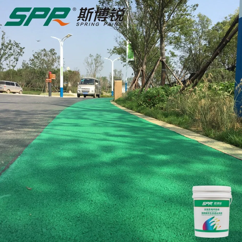 Weather-Resistant Asphalt Pavemenet Color-Changing Floor for Stadiums