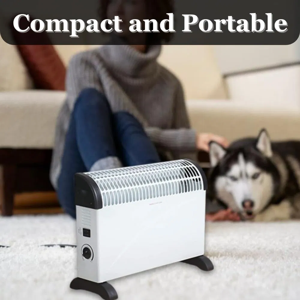 2000W Electric Portable Heater Convectorwith 3 Settings Fast Heating Free Standing (CH-505)