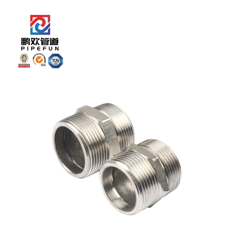 304/316 Stainless Steel Nipple of Pipe Fitting