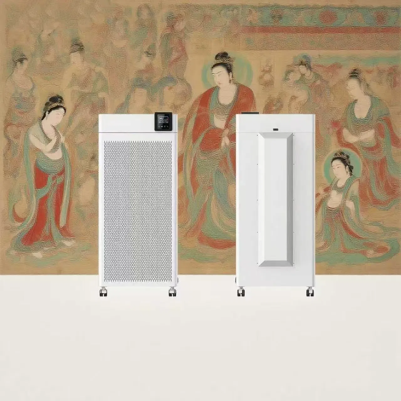 Household Air Purifier Touch Screen UV Light Child Lock HEPA H13 Filter Portable Household Air Purifie Kj-P04f