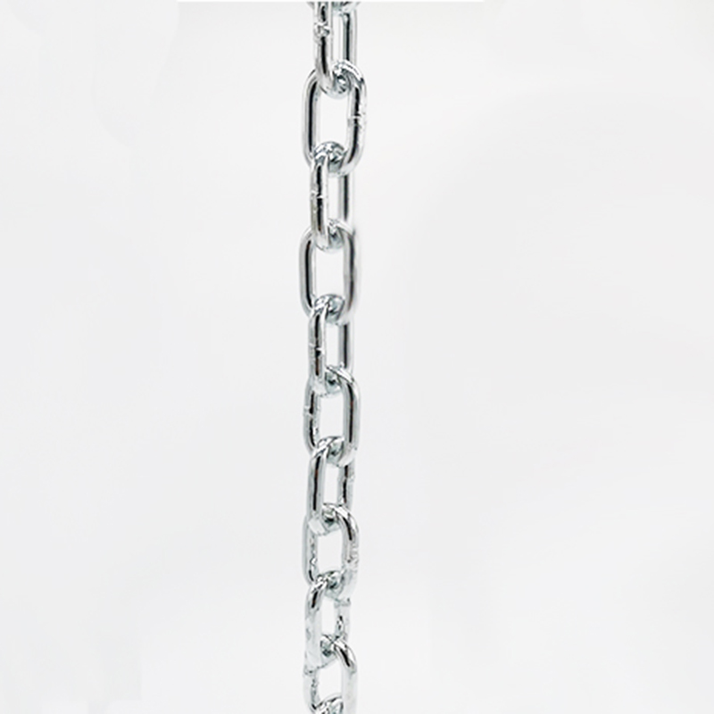 Electro-Galvanizing DIN764 Medium Link Steel Chain