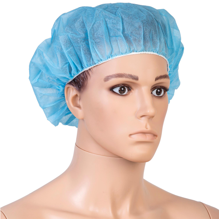 Cheap Industry Elastic Round Nursing Bouffant Head Cap