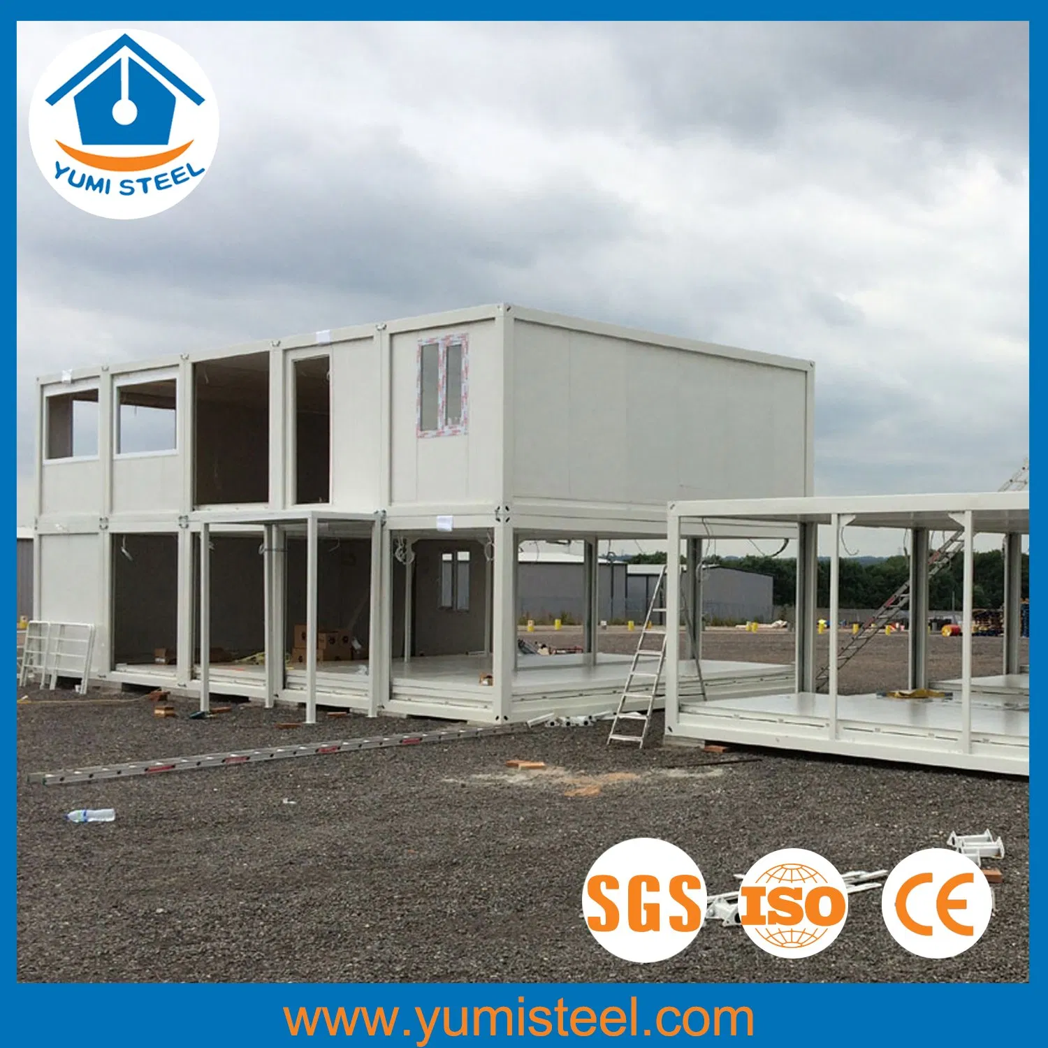 20FT Easy Assembly Modular Movable Container House for Workers/Refugee/Toilet/Kitchen/Office