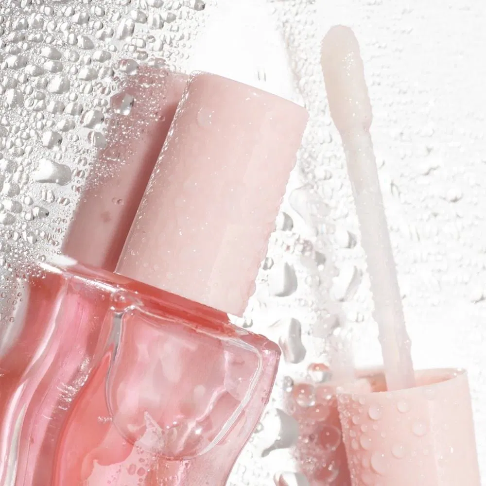 Tyx Mini Strawberry Pink Private Label Custom Logo Vegan Cruelty Free Colored Fruit Lip Oil Balm