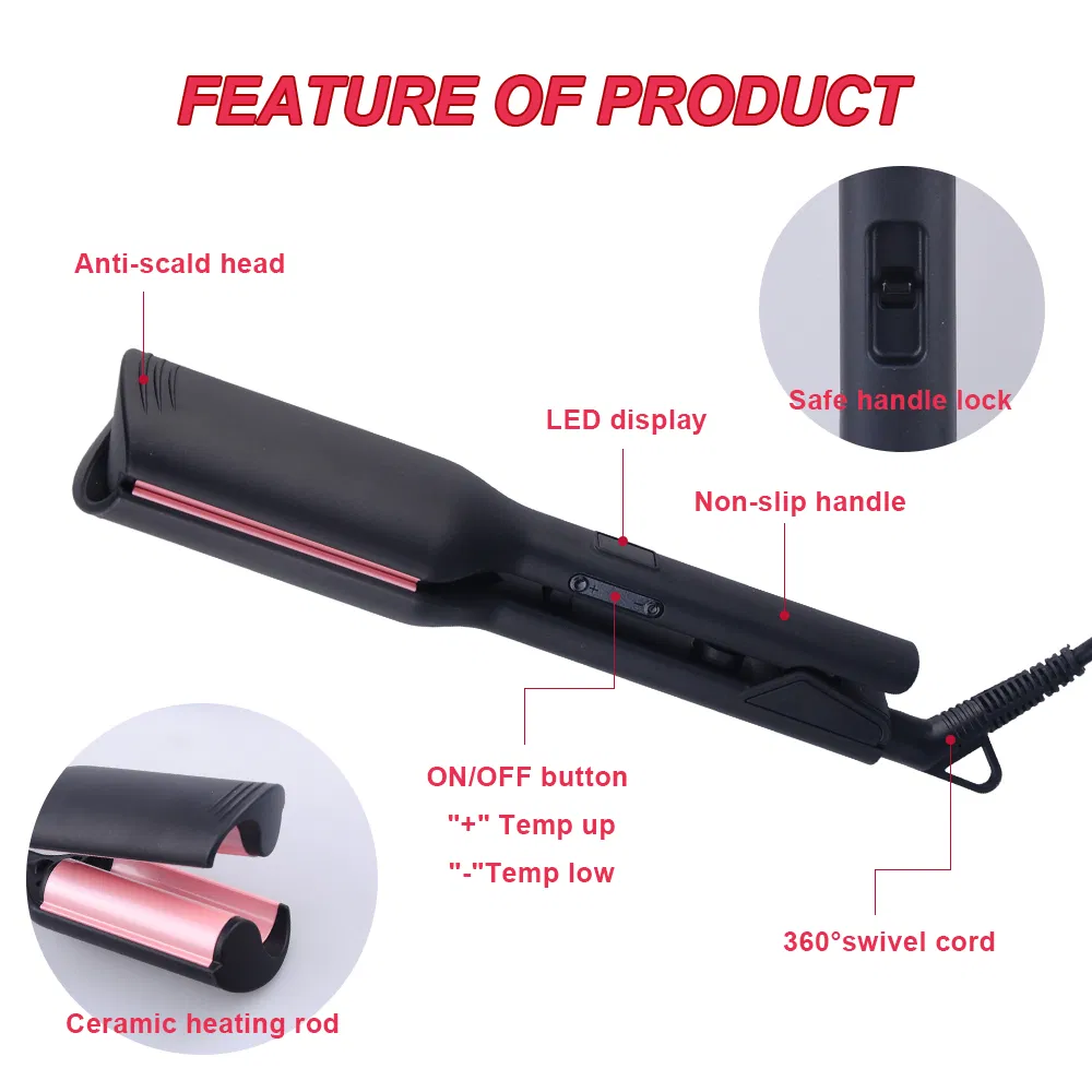 Electric Hair Waver Hair Curler with Digital Display