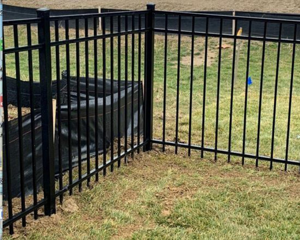 High Quality Aluminum Pivot Fence, DIY Slat Aluminum Fence Panels, Blade Fence