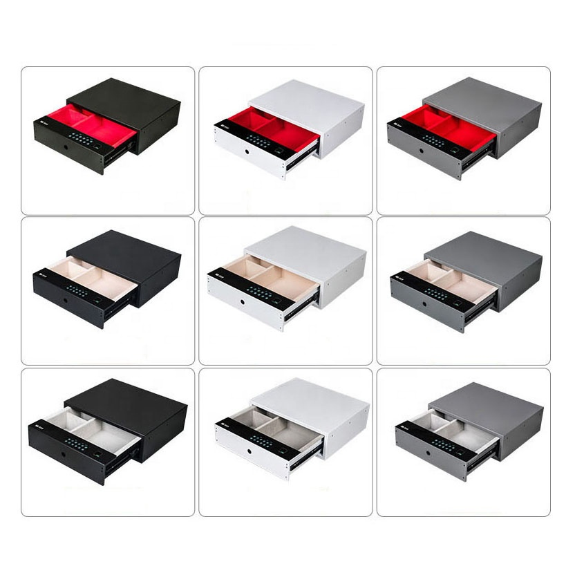 Wardrobe Code Slide out Hidden Finance Drawer Safe