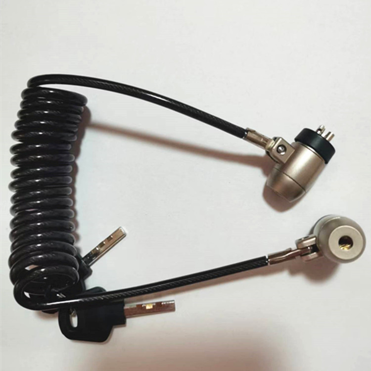 Two Head Laptop Lock, Master Key Lock, Double Computer Lock, PC Lock, Notebook Lock, Al-7102