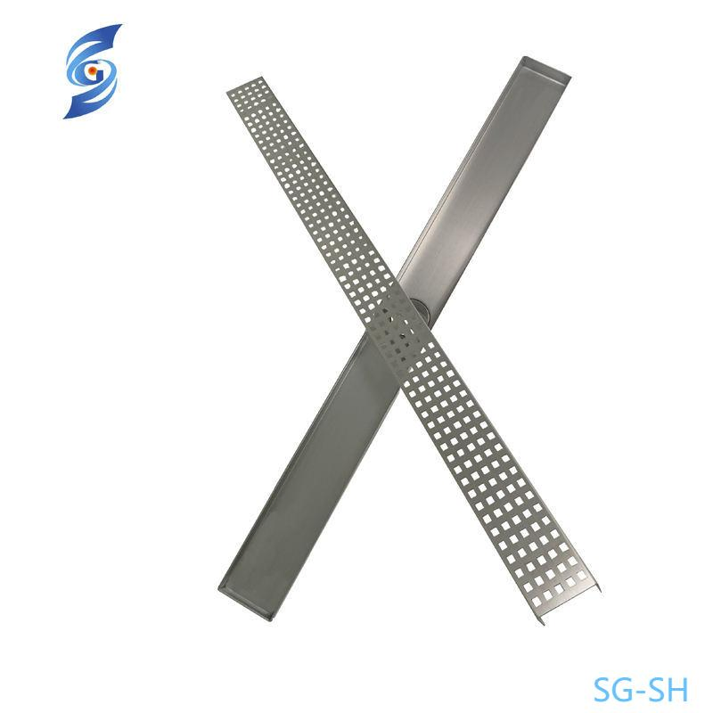 SUS304 Stainless Steel Concealed Floor Drain Tile Insert Bathroom Floor Drain Anti Odor Shower Drain