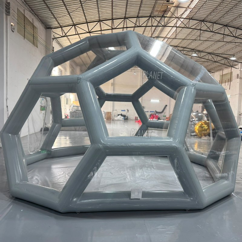 New Style Inflatable Soccer Shape Bubble Tent for Stargazing
