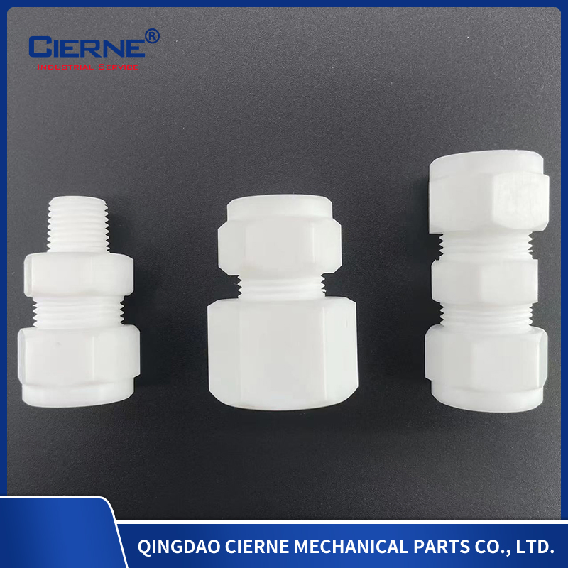 Small Parts Flexible and Wear-Resistant PTFE Connector Wear-Resistant Triangular PTFE