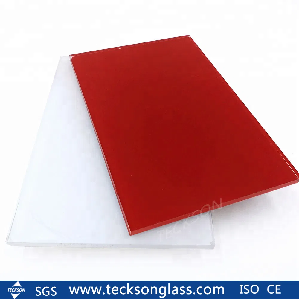 3-12mm White Back Painted Lacqured Glass for Building
