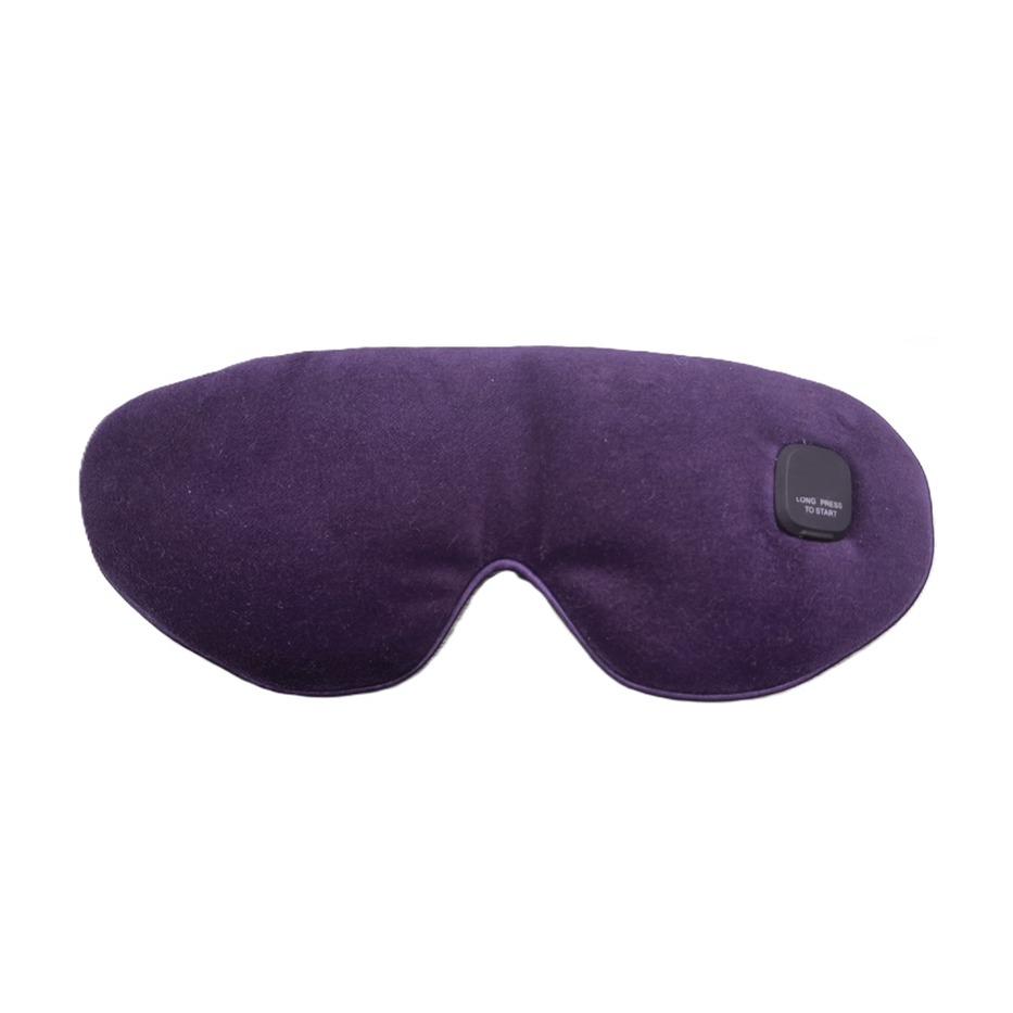 Blue Heated Eye Mask Cordless for Dry Eyes Sleep Warm Compress for Relief