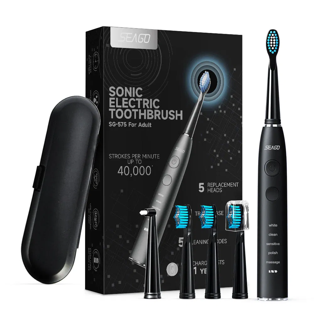 High Quality Innovative Electric Portable Toothbrush with 4 Heads Manufacturer Direct Sale