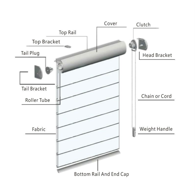 Blinds Manufacturer Supply Customized Zebra Blinds and Accessories