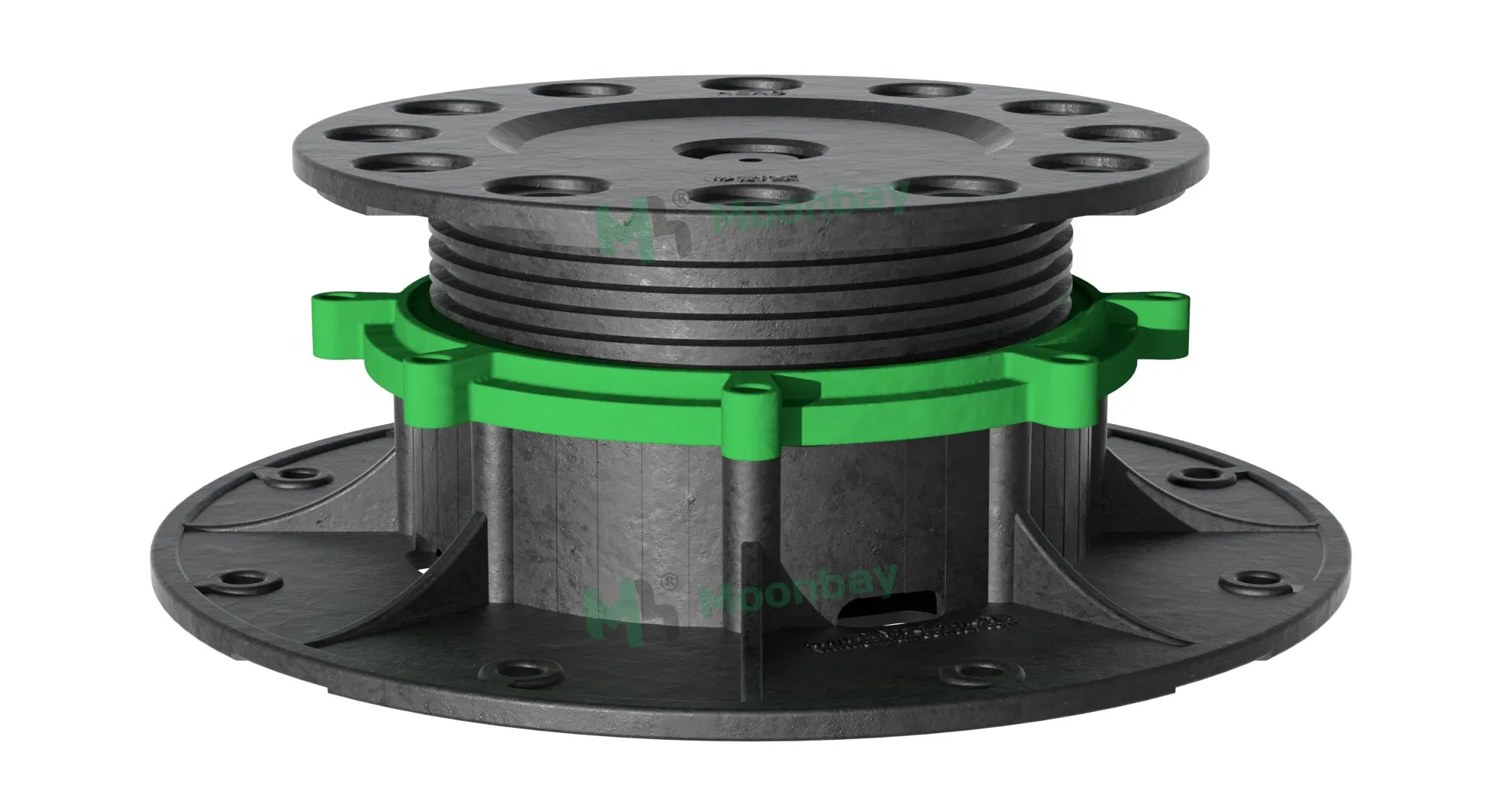 Height Adjustable Paver Self Leveling Pedestal Support for 2cm Tiles