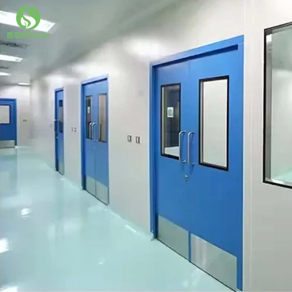 Modern Dust-Proof Swing Steel Door for Hospital Clean Rooms