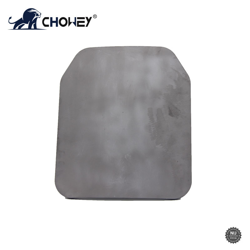 Single-Curved Lightweight Sintered Silicon Carbide (SIC) Ceramic Plate Bp2159 for Body Armour Plate