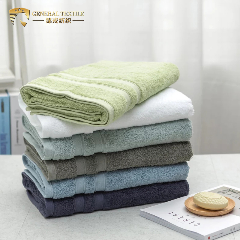 Thick White Cotton Towels for Hotel SPA Relaxation and Bathroom Use
