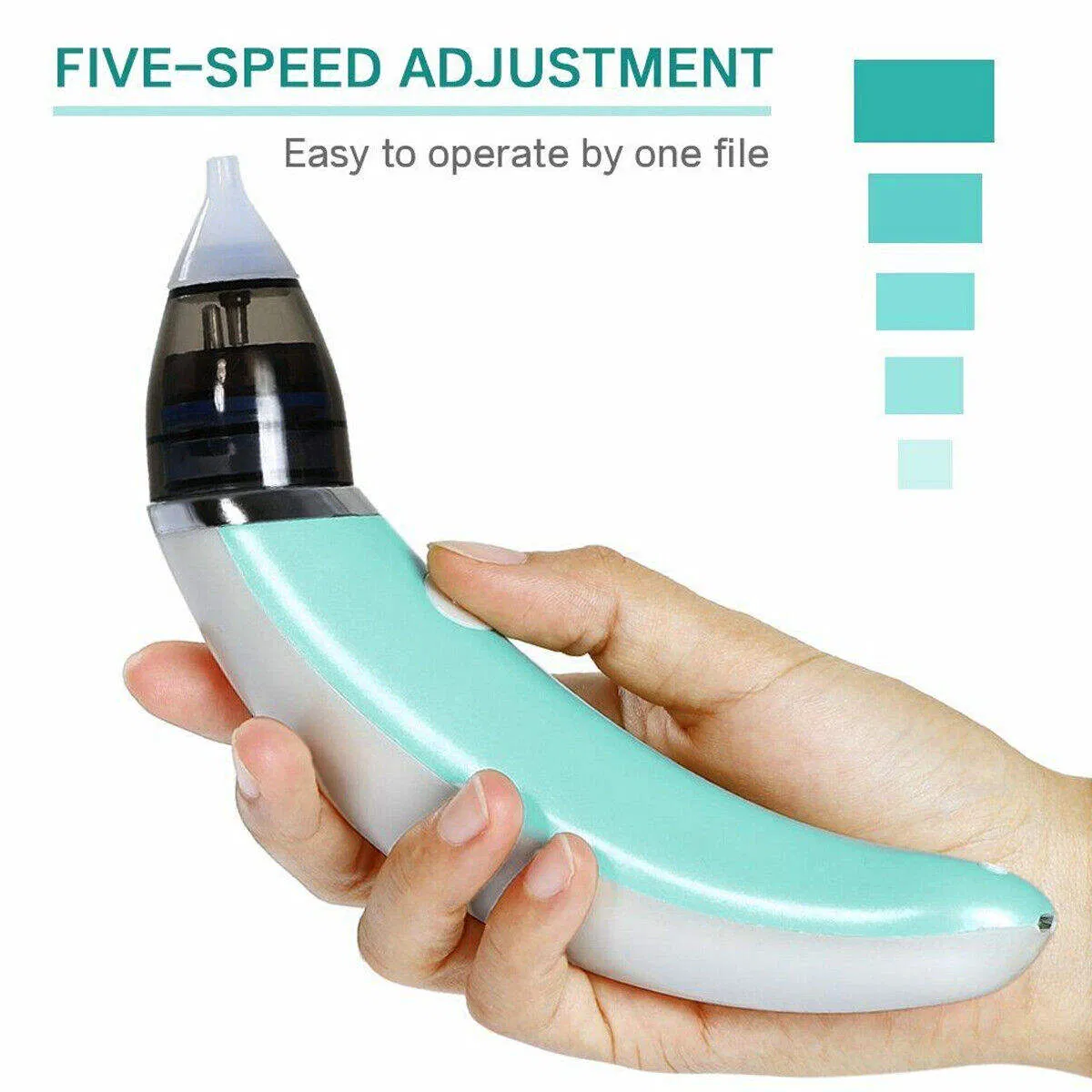 Showell USB Rechargeable Electric Nasal Aspirator with Multi-Level Suction