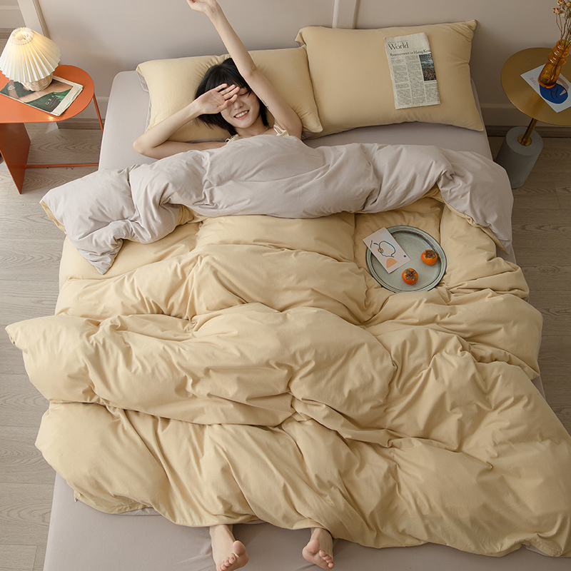 New High Quality Bedding Set Cotton Fashion Embroidery Set for Home Bedroom