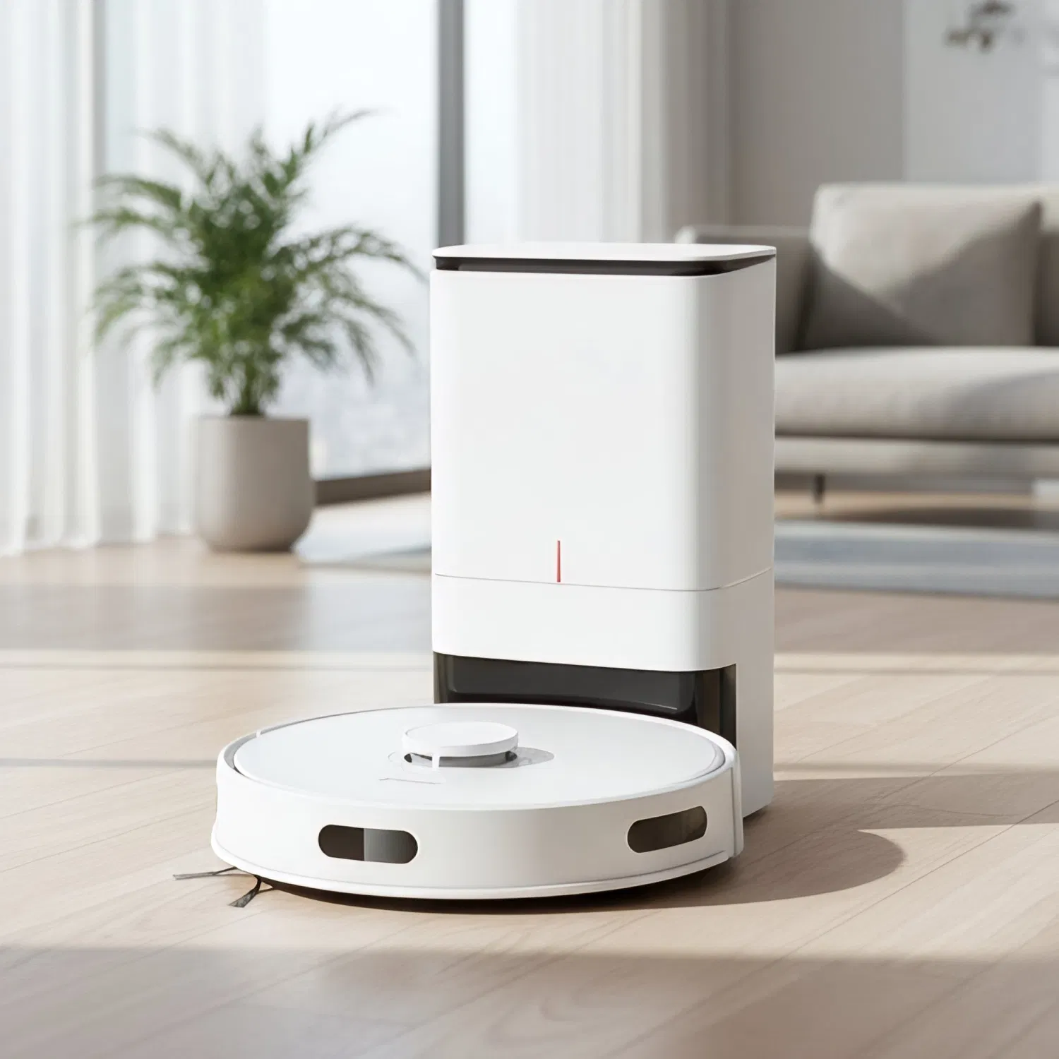 Robot Vacuum and Mop with Auto Dirt Disposal, Lidar Navigation, Compatible with Alexa and Google Assistant