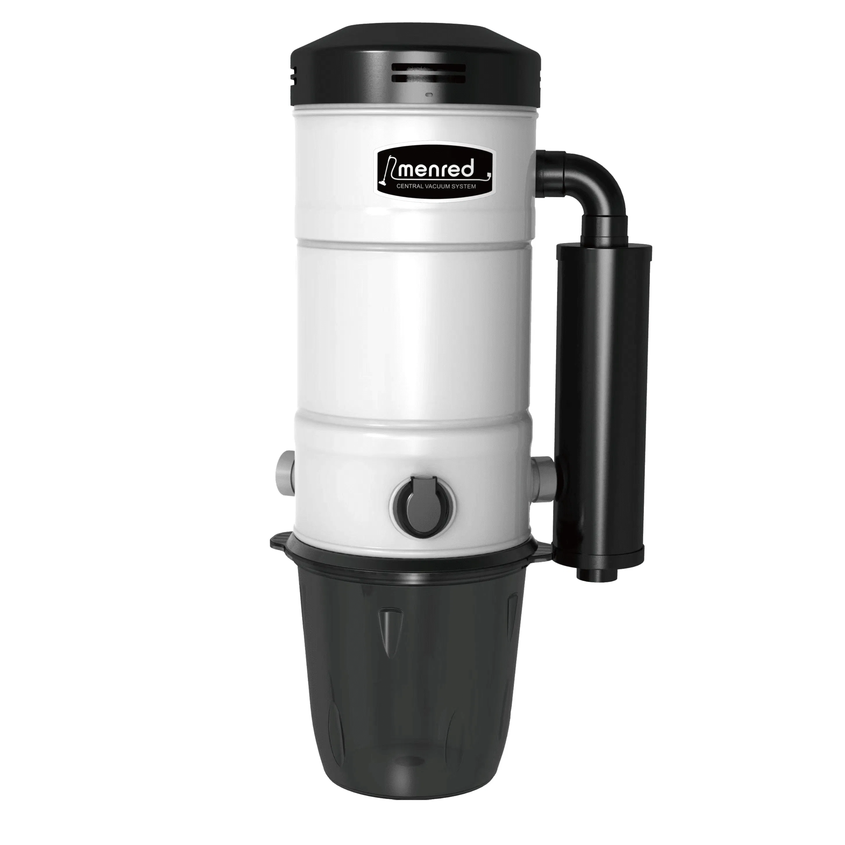 Quiet Electric Central Cleaner for Large Spaces with HEPA Filter