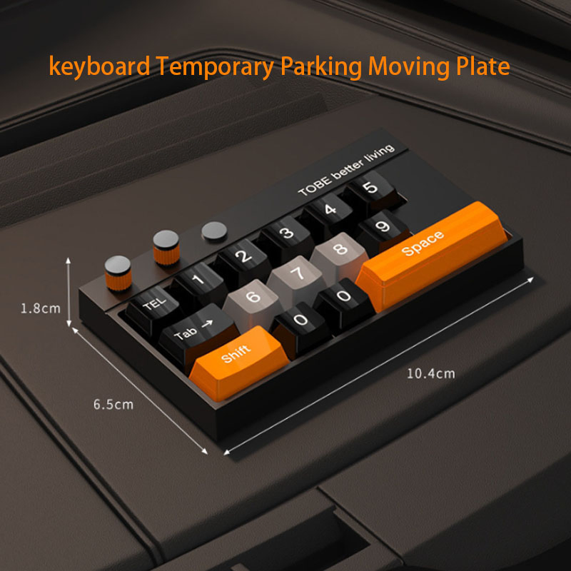 Car Parking Moving Number Plate