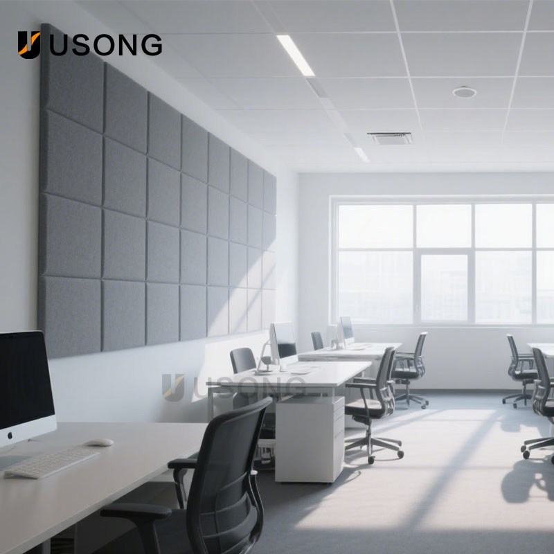 Usong Polyester Fiber Acoustic Wall Panels