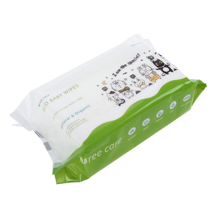 Ulive Hot Selling Disposable Unscented Household Adult Cleaning Wipes