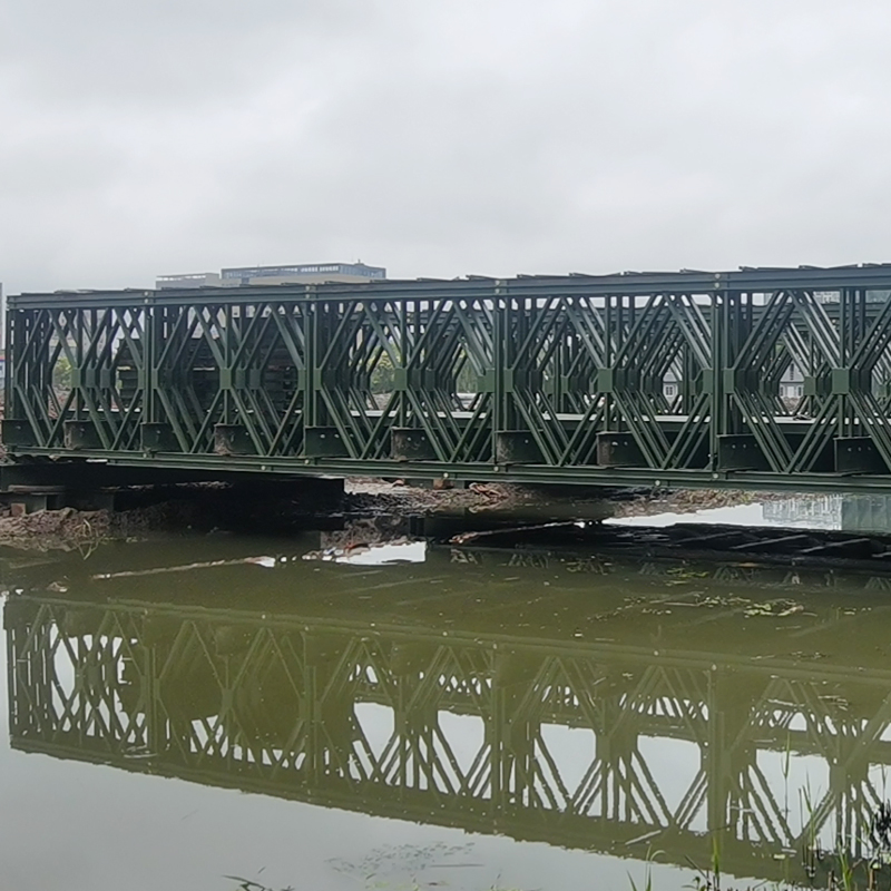 Robust Professional Grade Long Lasting Bailey Steel Structure Bridge for Harsh Environments
