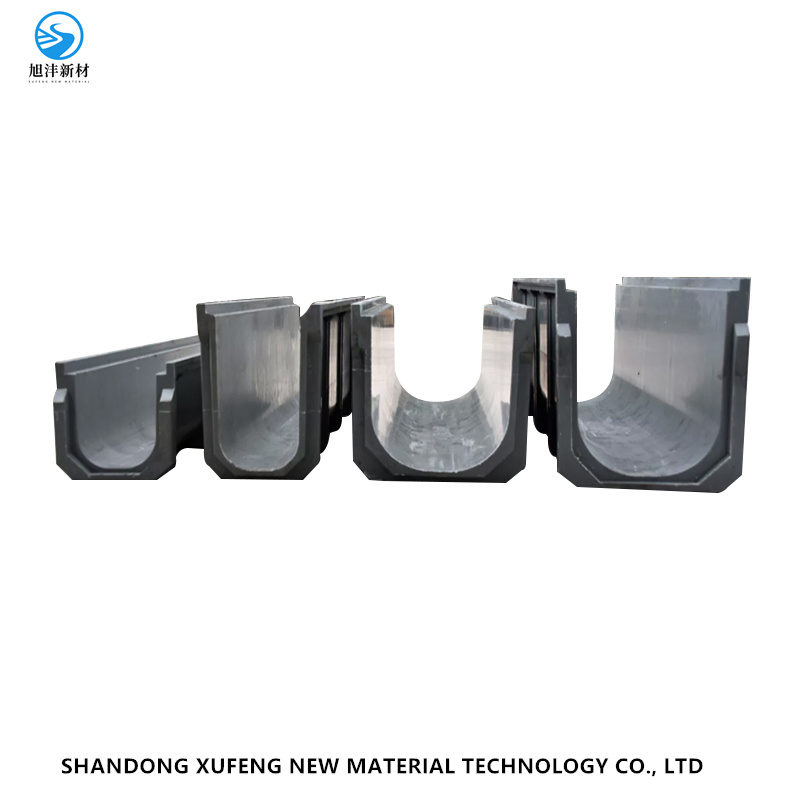 Дренажный лоток U-образный En124 A15 FRP/GRP U100-60-1000