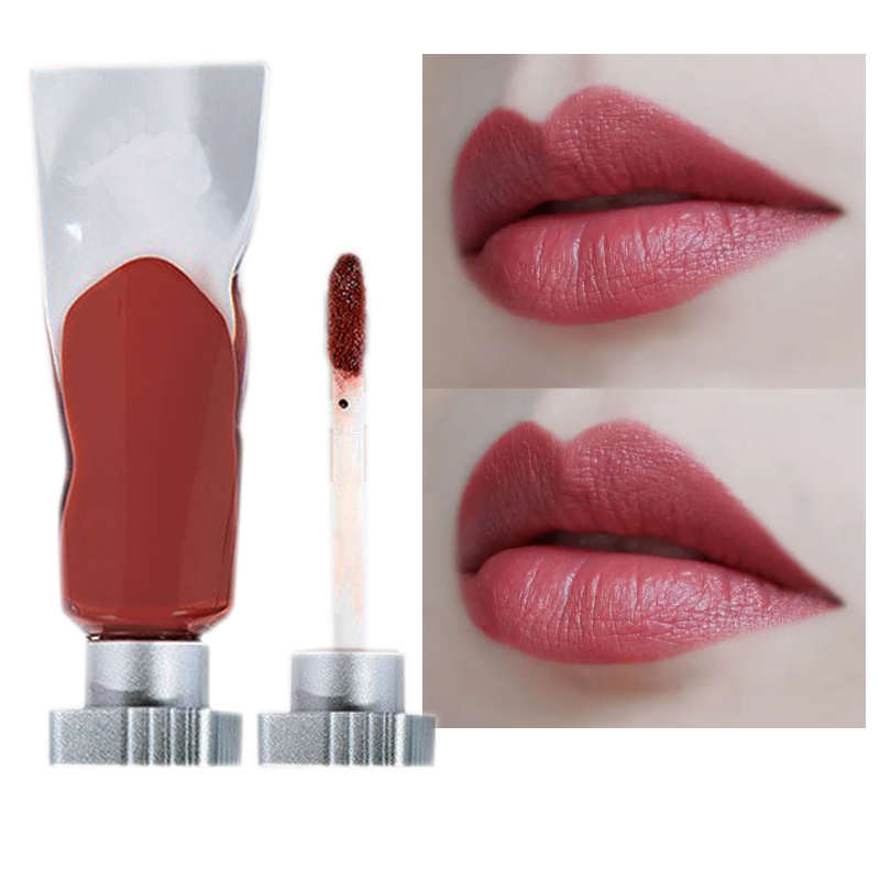 OEM Small Ice Lip Glaze Nonstick Glass Velvet Matte Lip Gloss Liquid Lipstick
