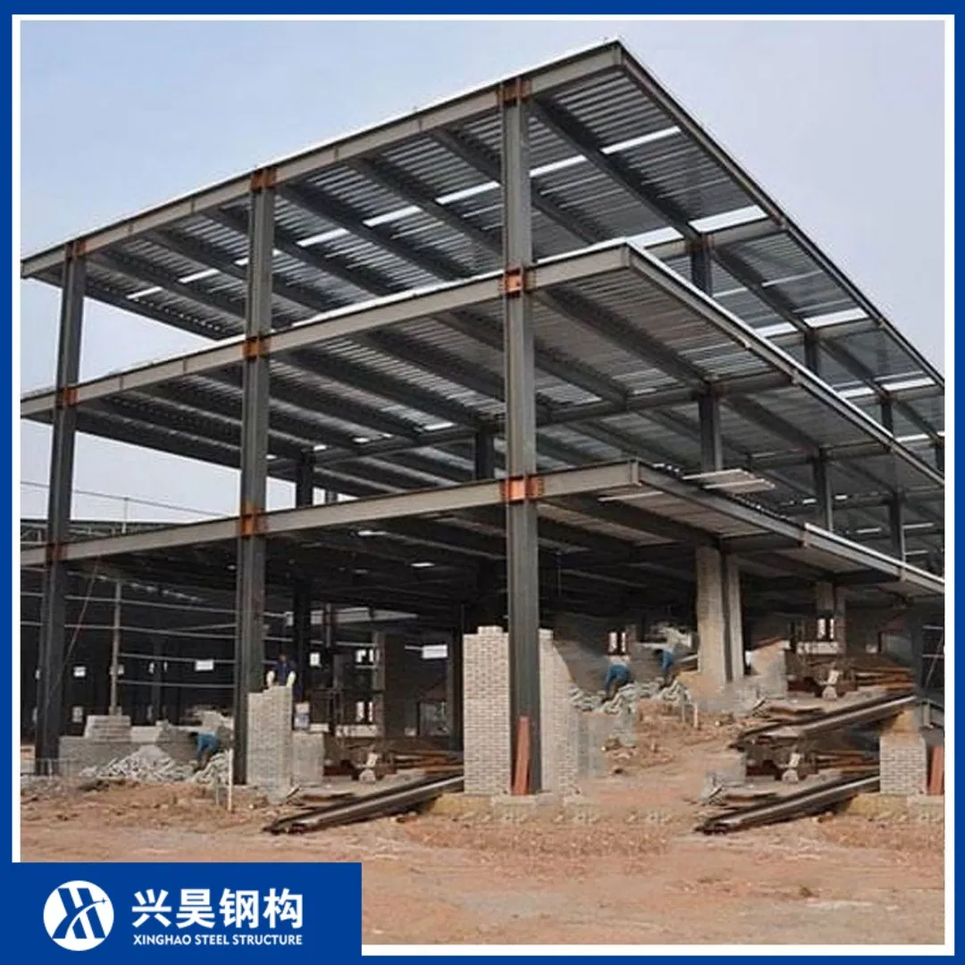 Factory OEM Custom Metal Prefabricated Workshop/Warehouse/Prefab Building House Light Steel Structure From China Supplier