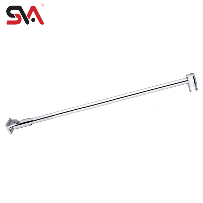Sva Bathroom Rod Featureless Glass Shower Hardware SUS304 Adjustable Stabilizer Support Bar Durable Steel Screw