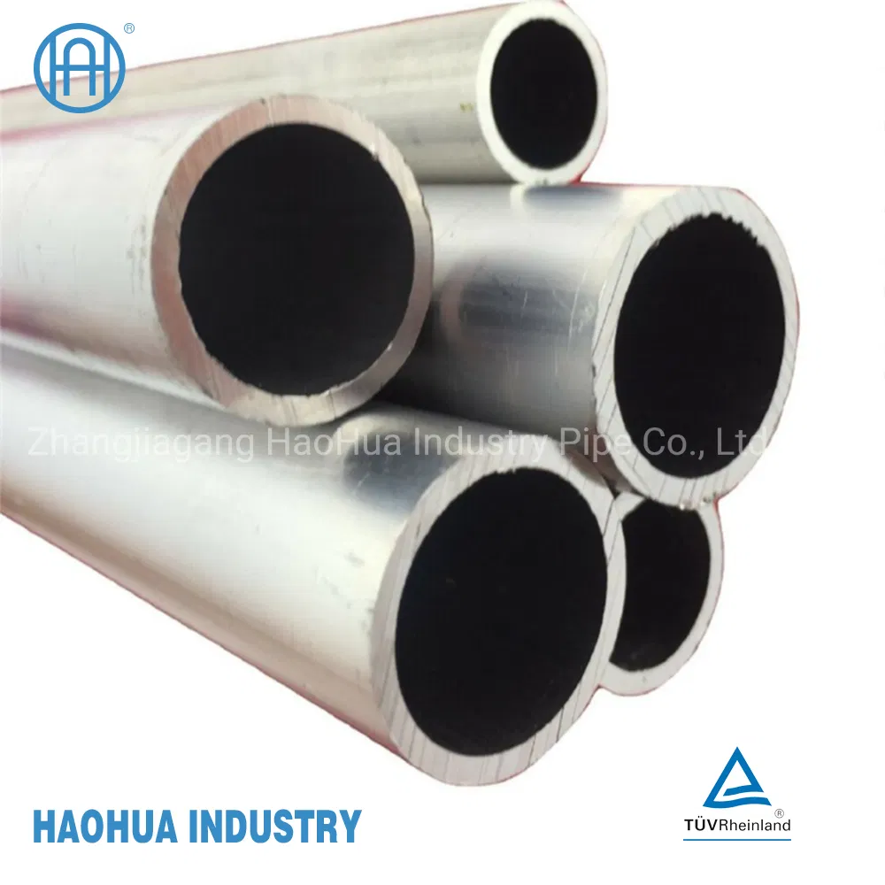 T5 Square Round Aluminium Alloy Pipe Tube