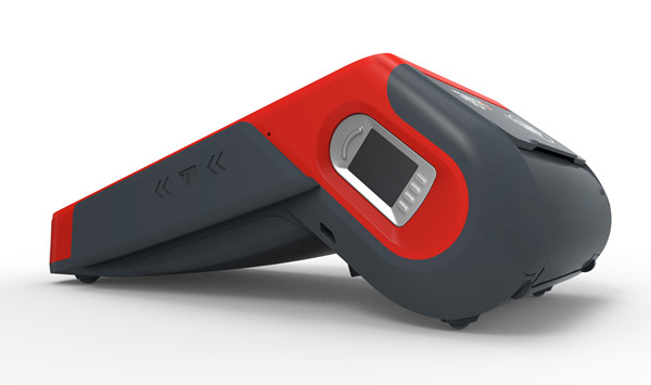 Handhold Touch Screen Payment POS Terminal with Built in Thermal Printer