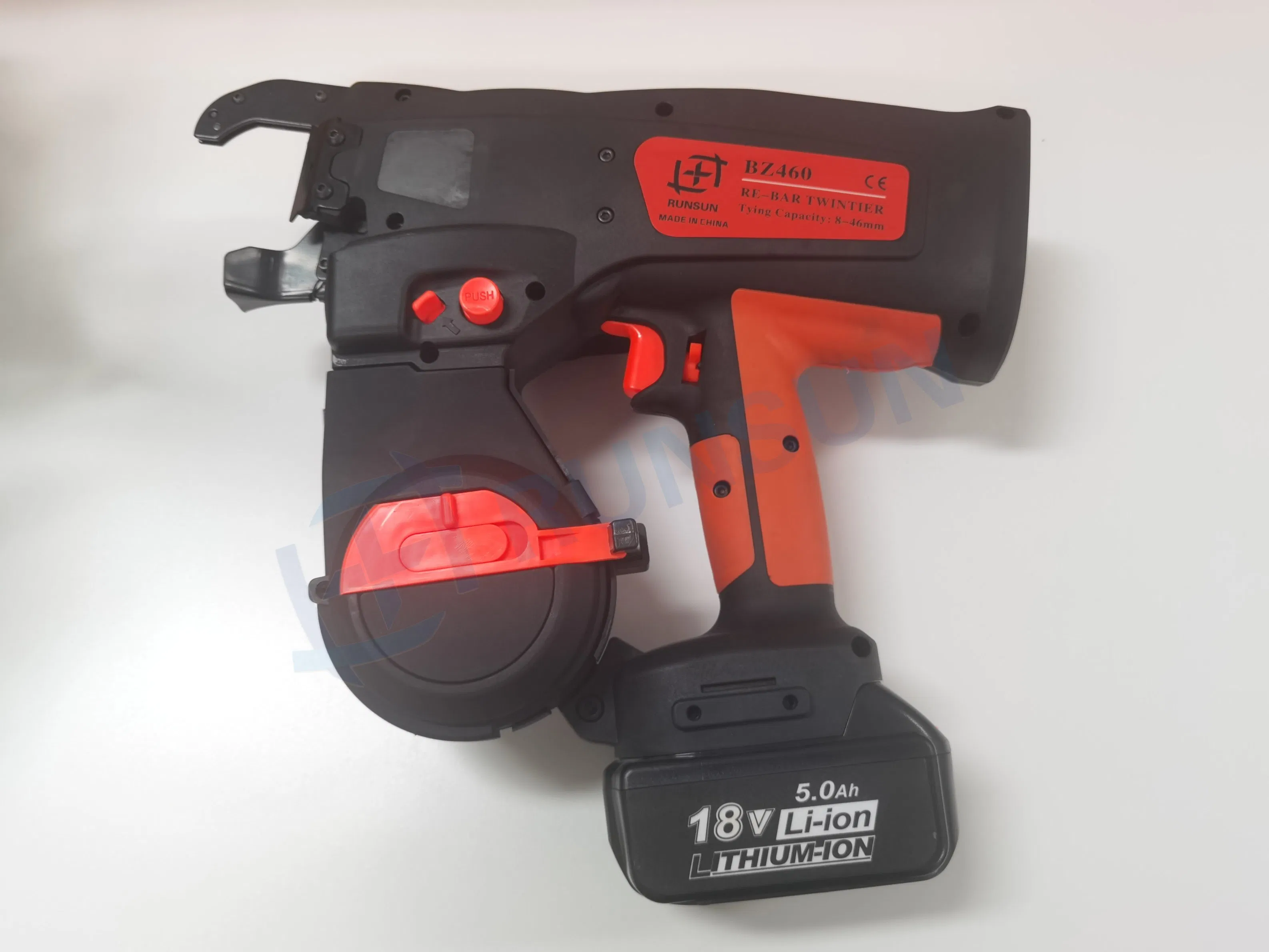 Runsun Special Twin Wire Rebar Tier Tying Machine on Construction