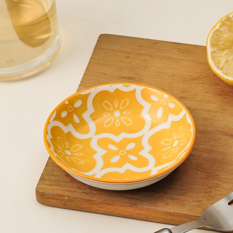 4.25"Saucer Soup Plate Pad Printing Porcelware Hotelware Ceramic Tableware